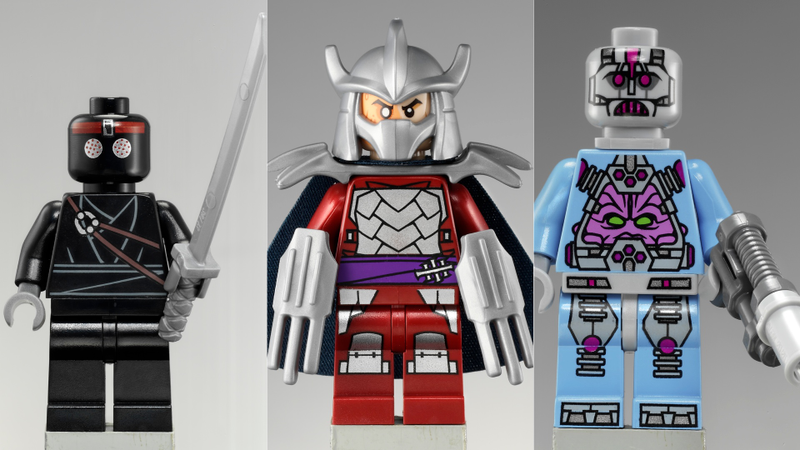 Illustration for article titled Lego Teenage Mutant Ninja Turtles Official Collection, People!
